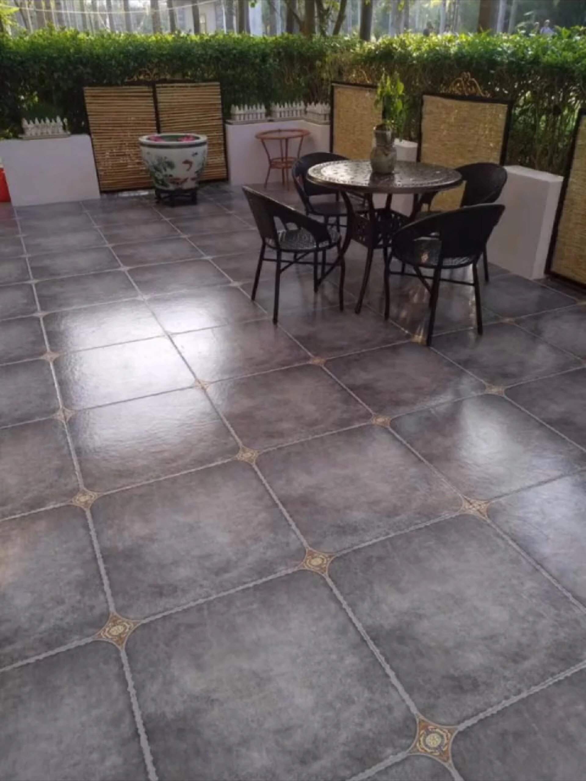 美式复古庭院露台防滑地砖,高级感满满