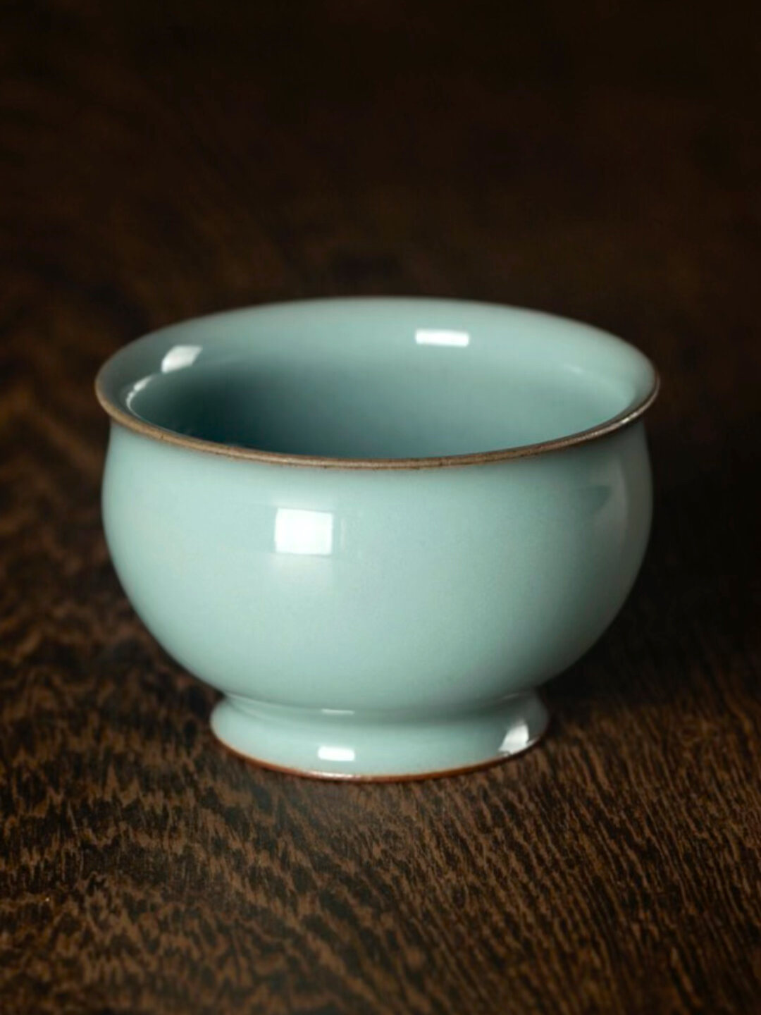 南宋官釉,紫口铁足