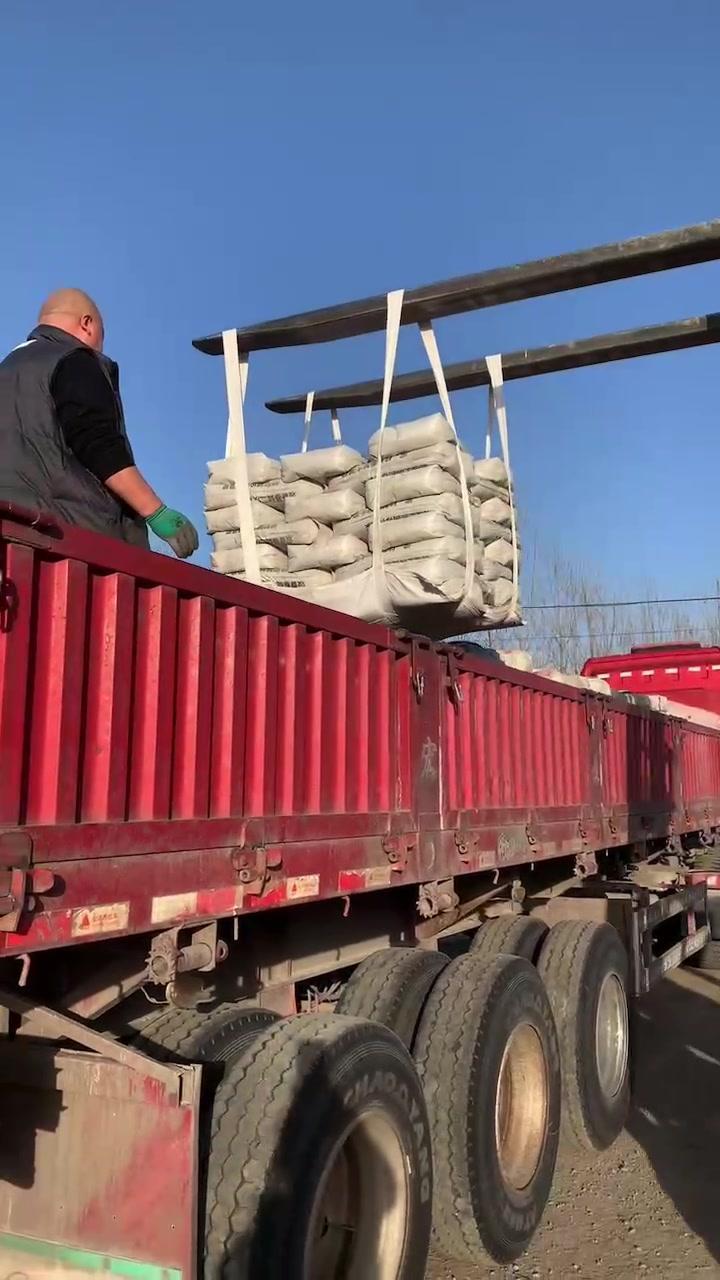 初八开工第一车高强无收缩灌浆料装车发货灌浆料灌浆料厂家开工大吉