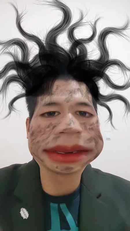 搞笑 疯狂的头发