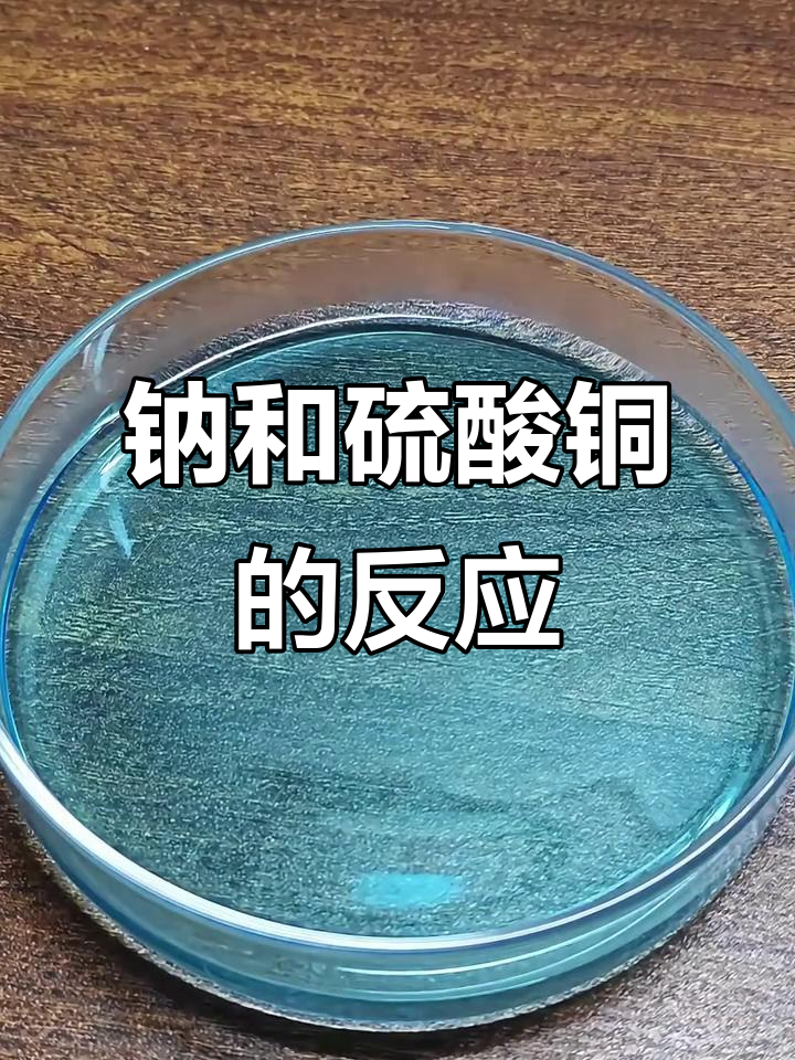 钠与硫酸铜溶液反应,实验揭秘