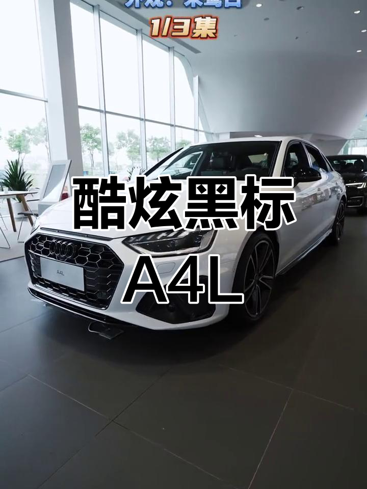 黑标奥迪a4l,独特魅力展现