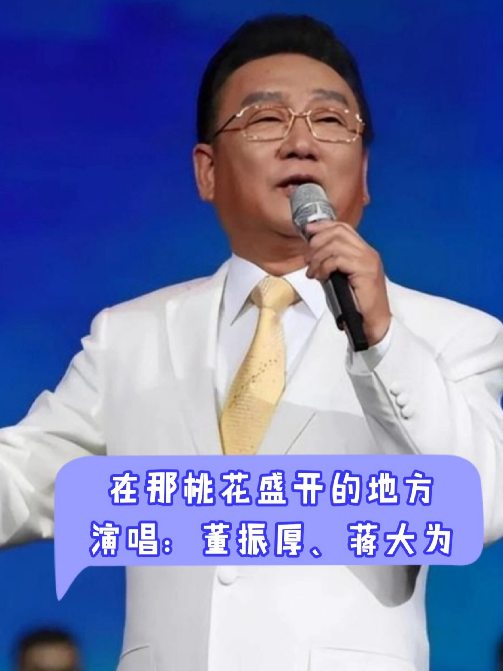 董振厚,蒋大为《在那桃花盛开的地方》-度小视