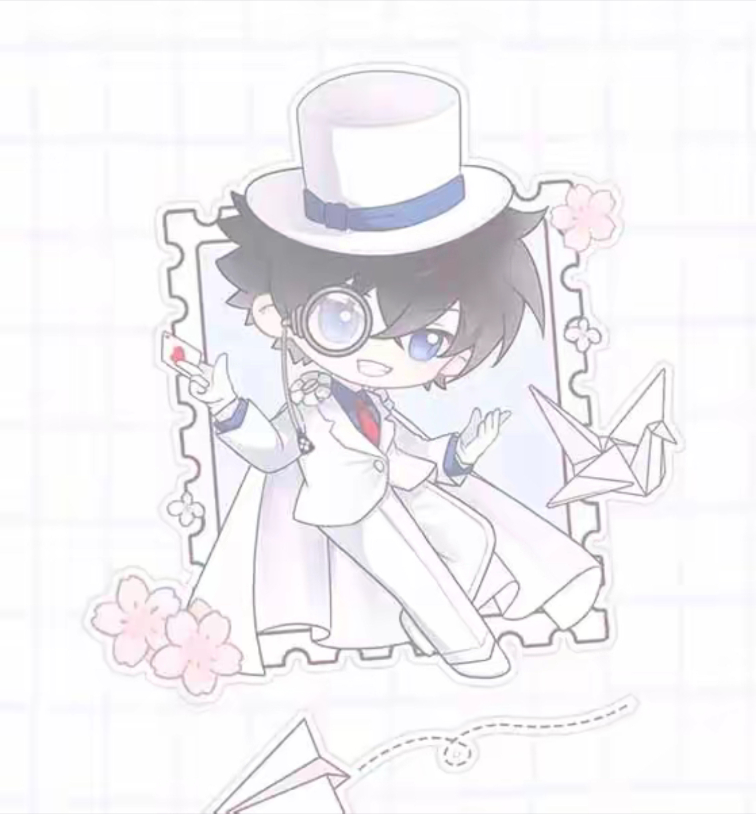 怪盗基德:"我讨厌你"