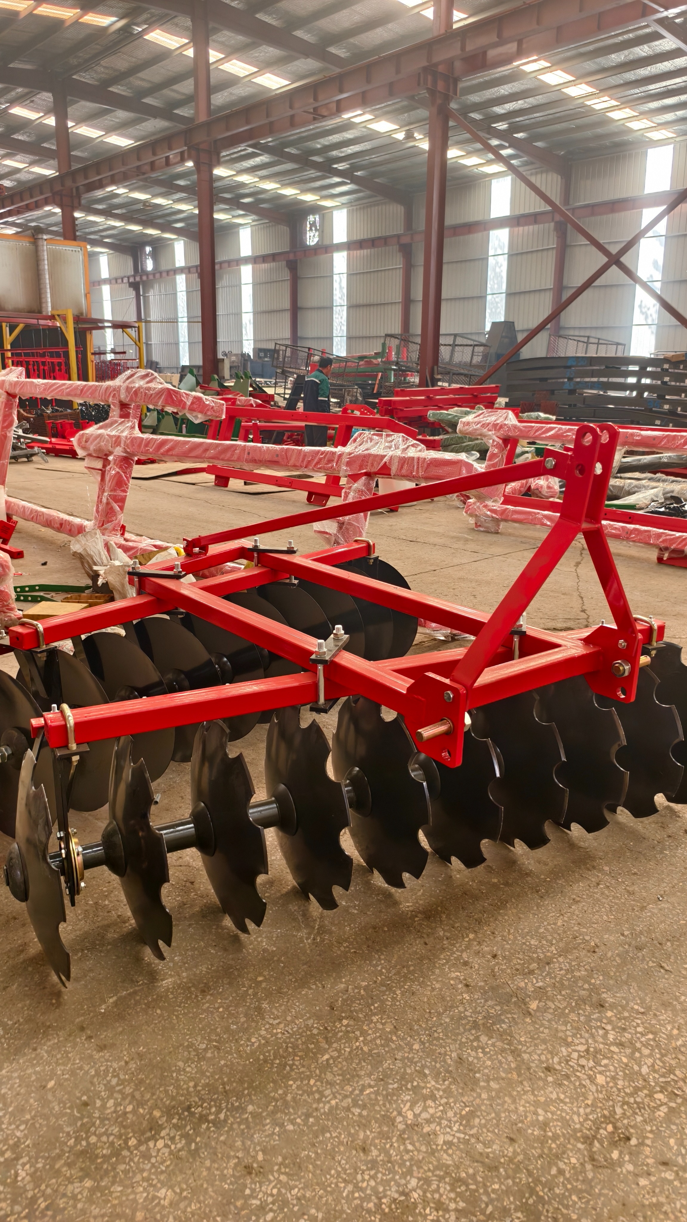 可以耕地的圆盘耙——中耙