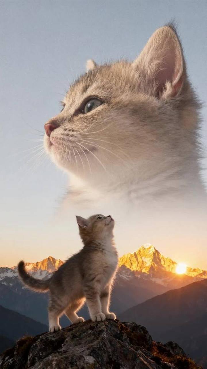 可爱喵星人带来治愈感,萌宠超迷人