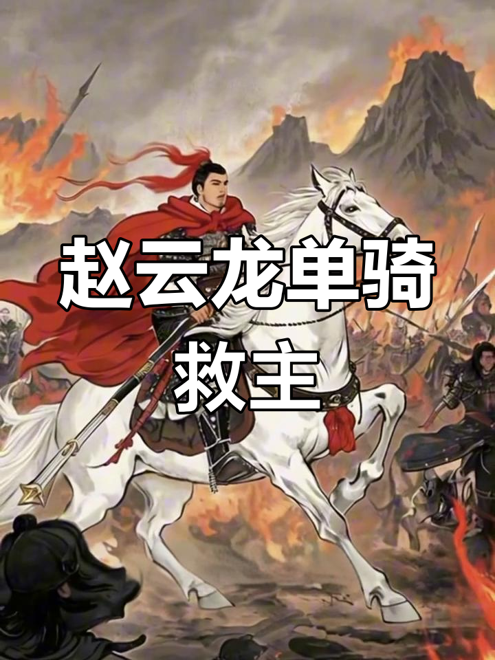 赵子龙单骑救主,勇闯长坂坡展现神威