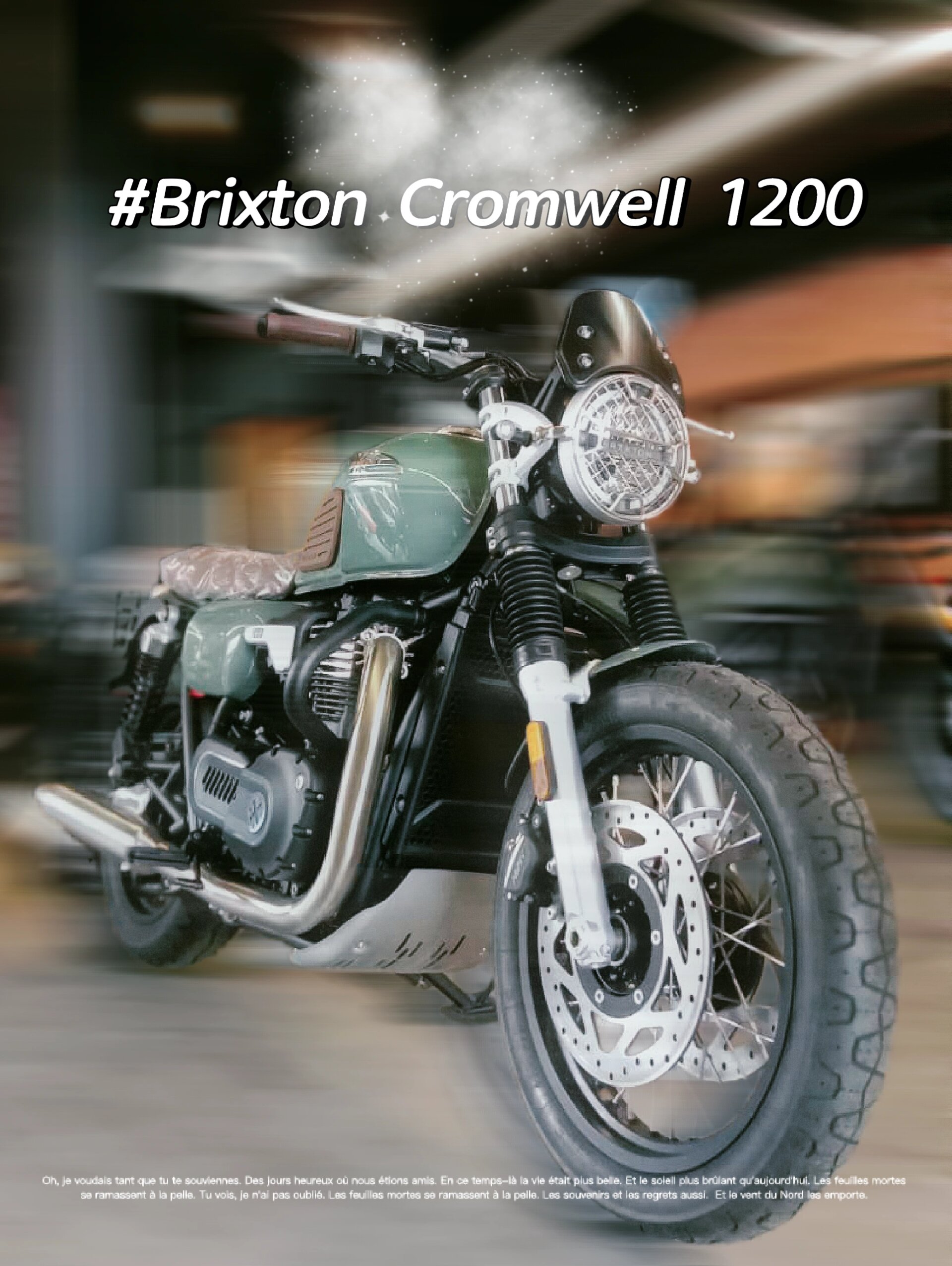 最新款 brixton cromwell 1200!