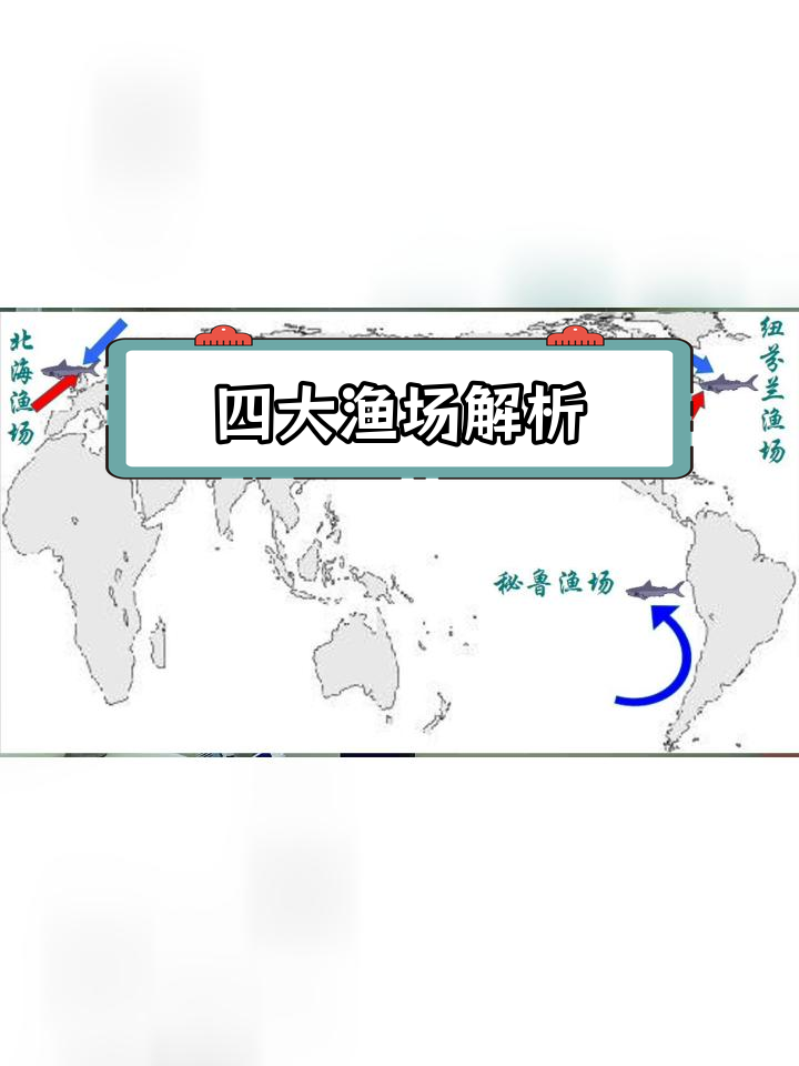 世界四大渔场的成因与分布
