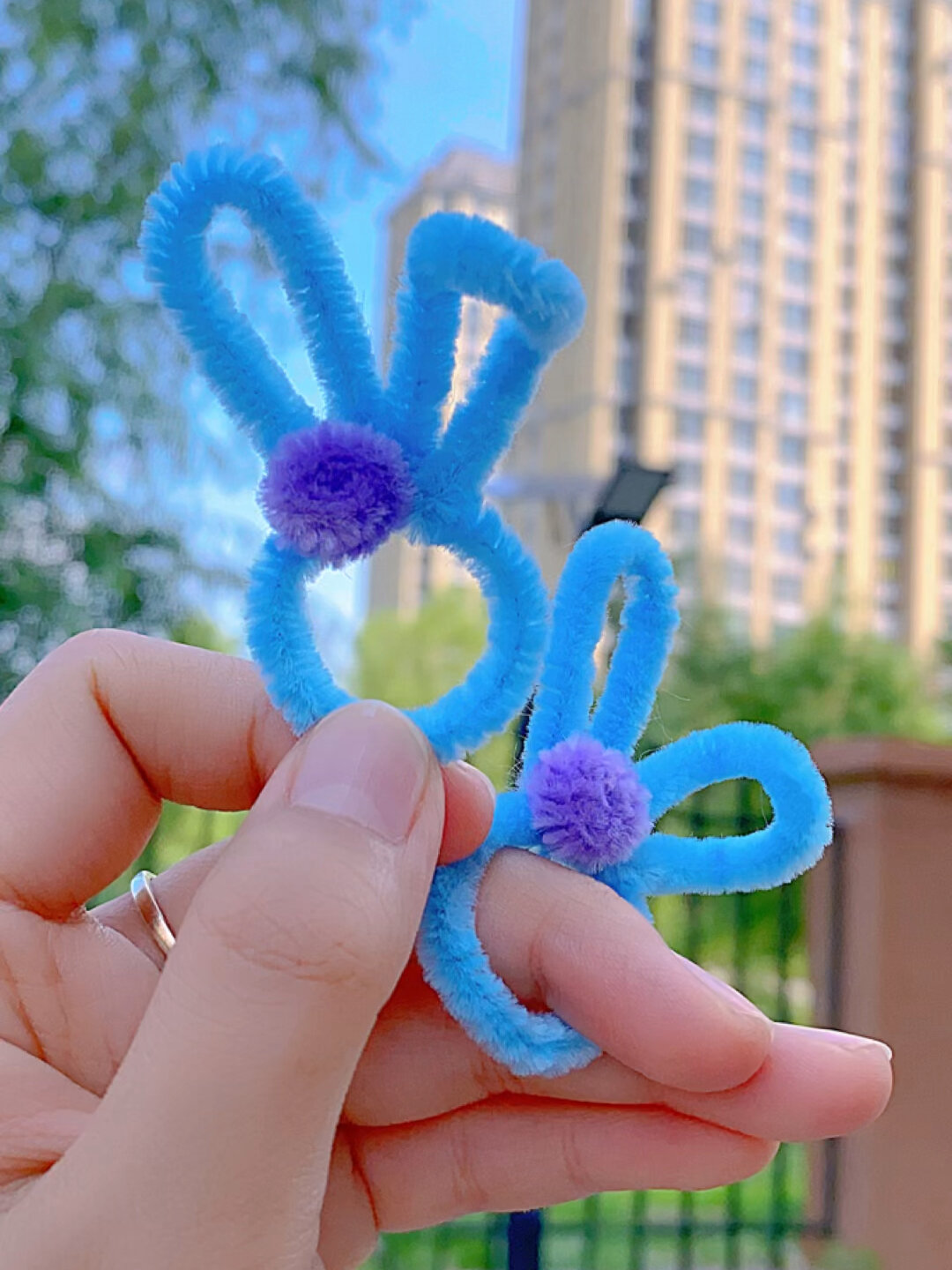 自制扭扭棒星黛露戒指～手工diy