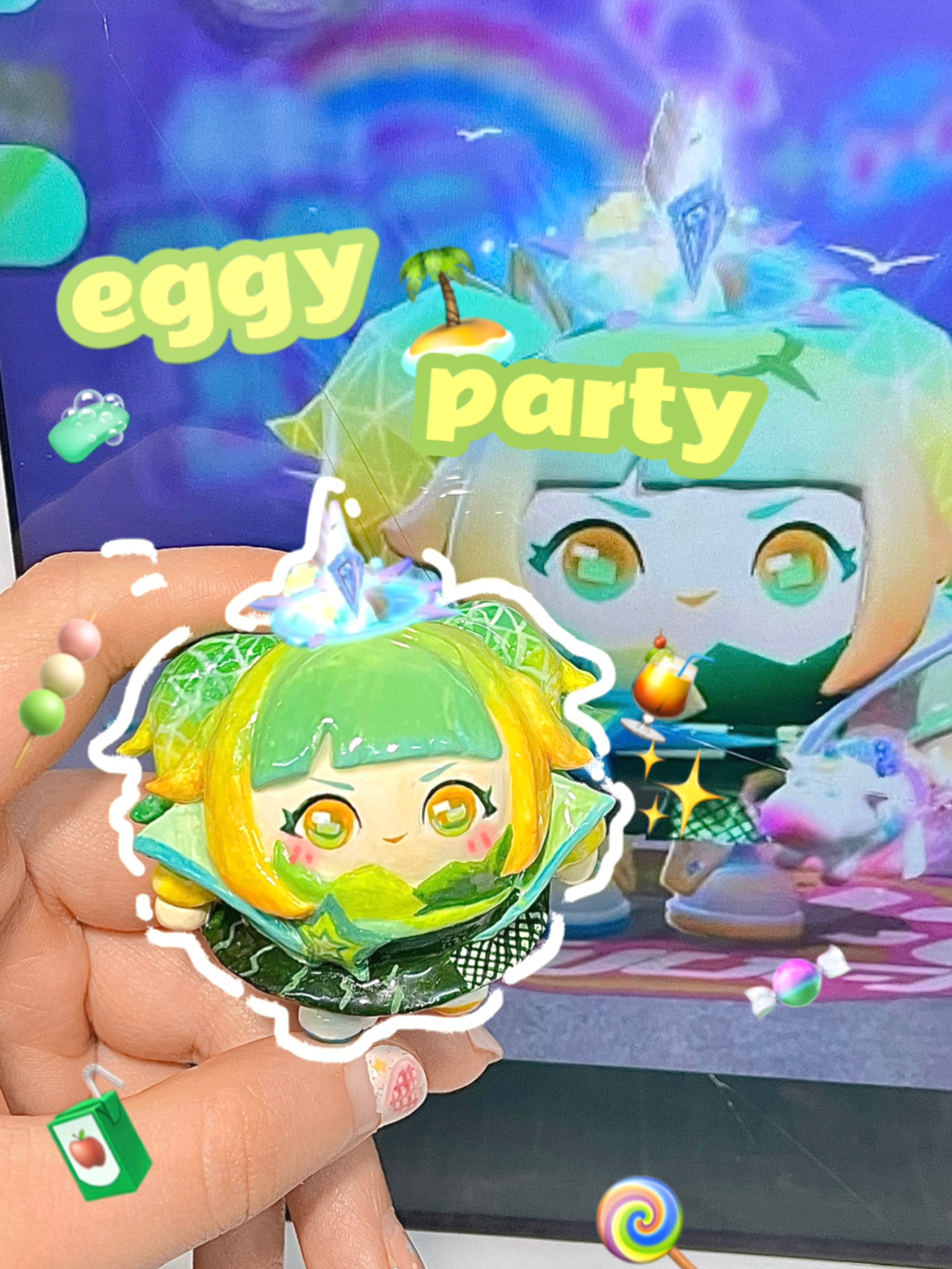 捏捏蛋仔派对星耀 |石塑粘土