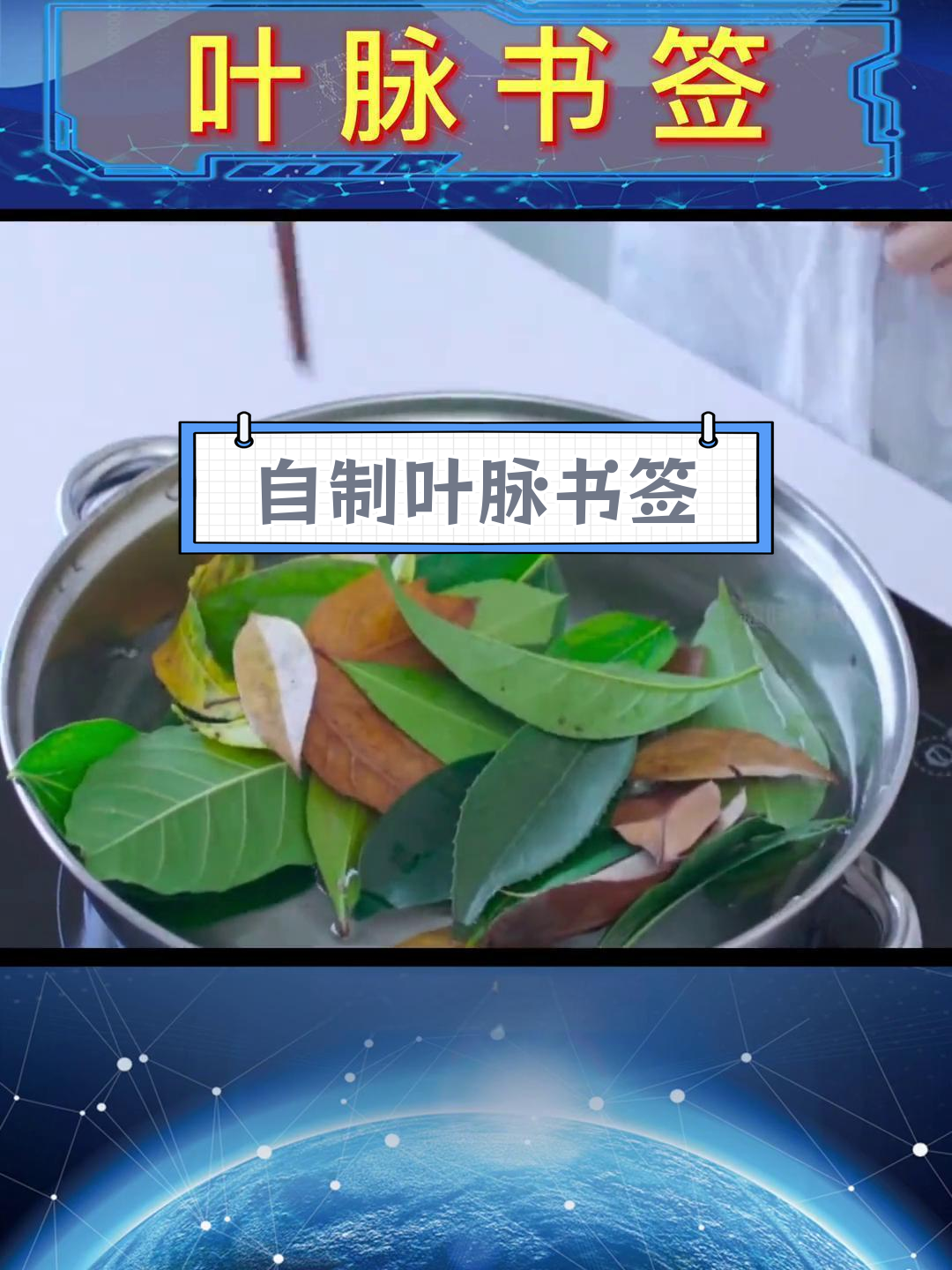 茶叶书签制作方法图片