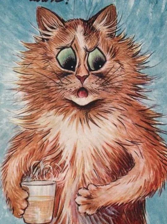 路易斯·韦恩:既是猫奴画家,也是精神病患者!-度小视