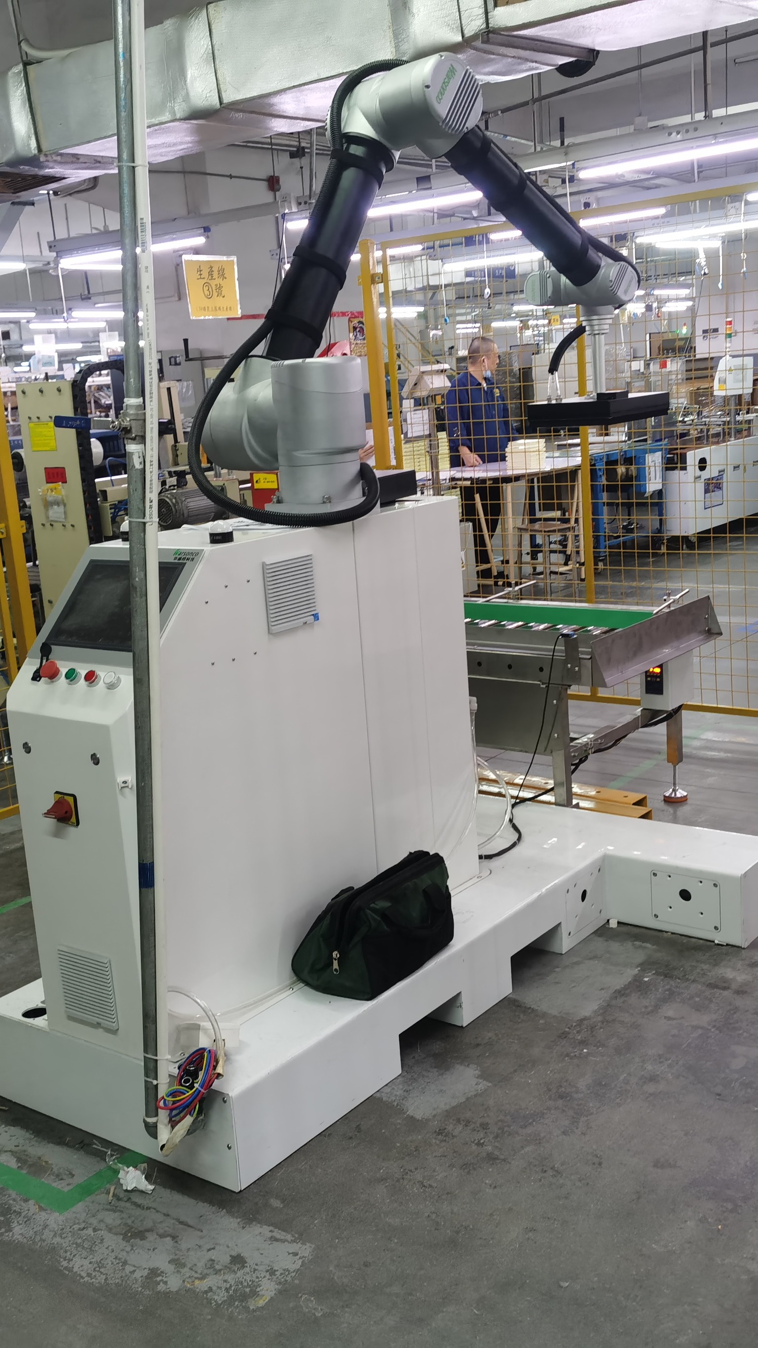 码垛机器人操作流程