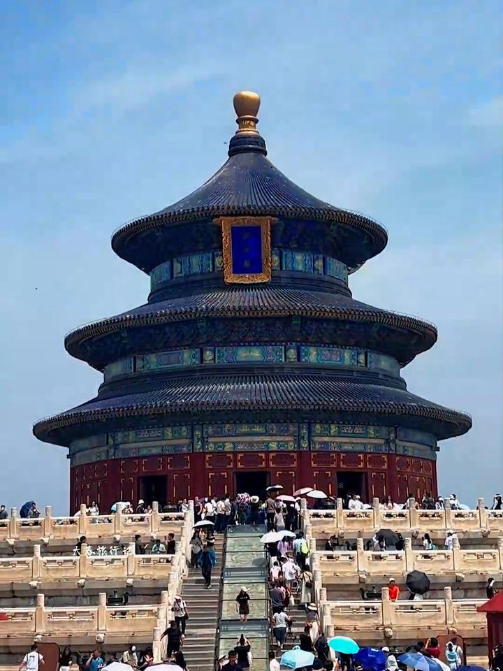 天坛公园,是中国现存最大的古代祭祀性建筑 北京打卡