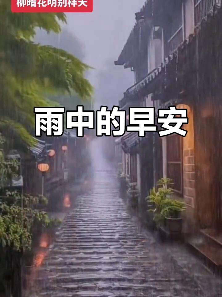 雨中曲:早安,心情如歌