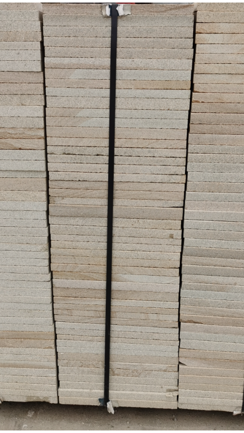 柏坡黄石材园林地铺石