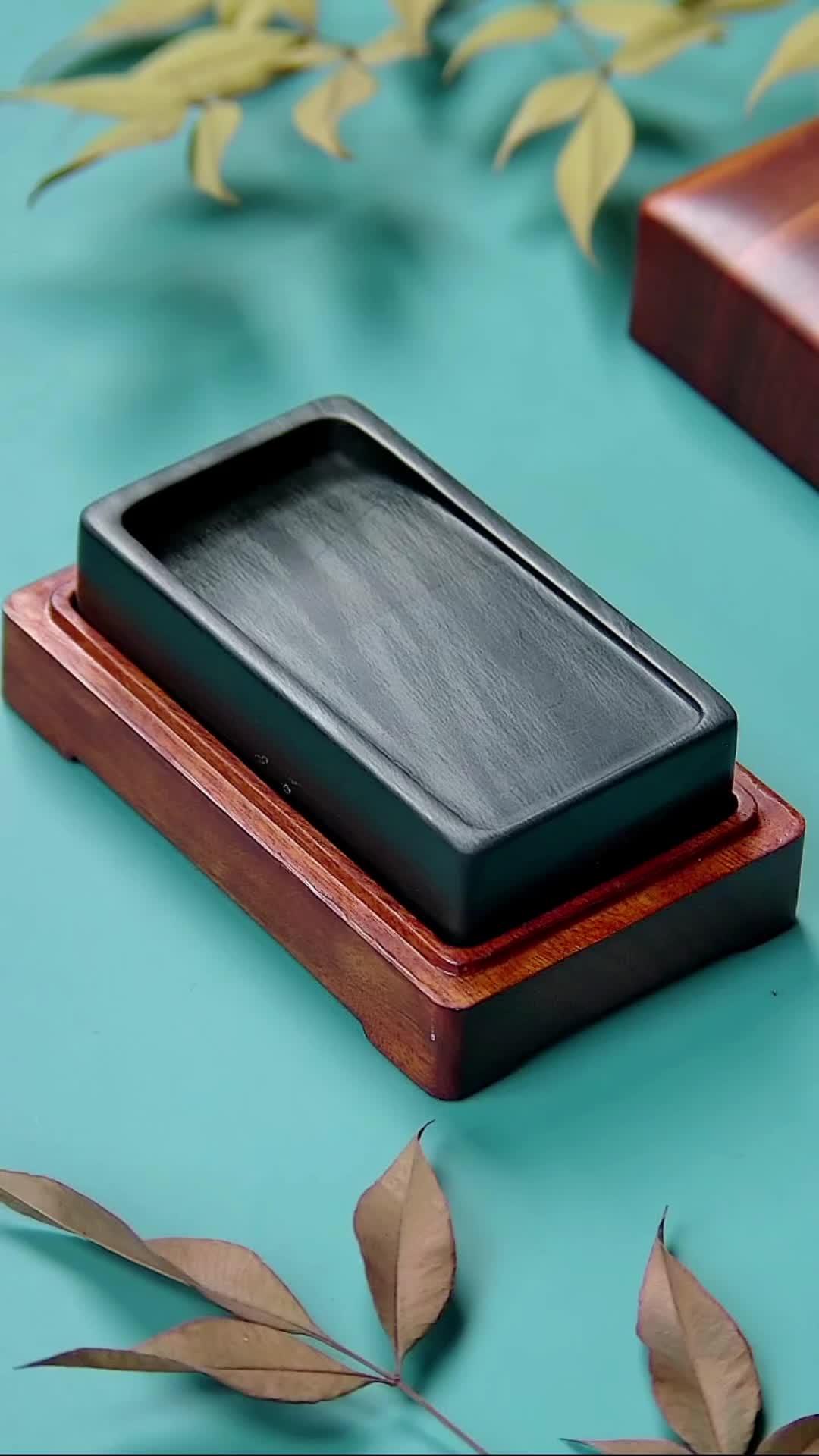 六砚斋眉纹老坑歙砚歙砚砚台