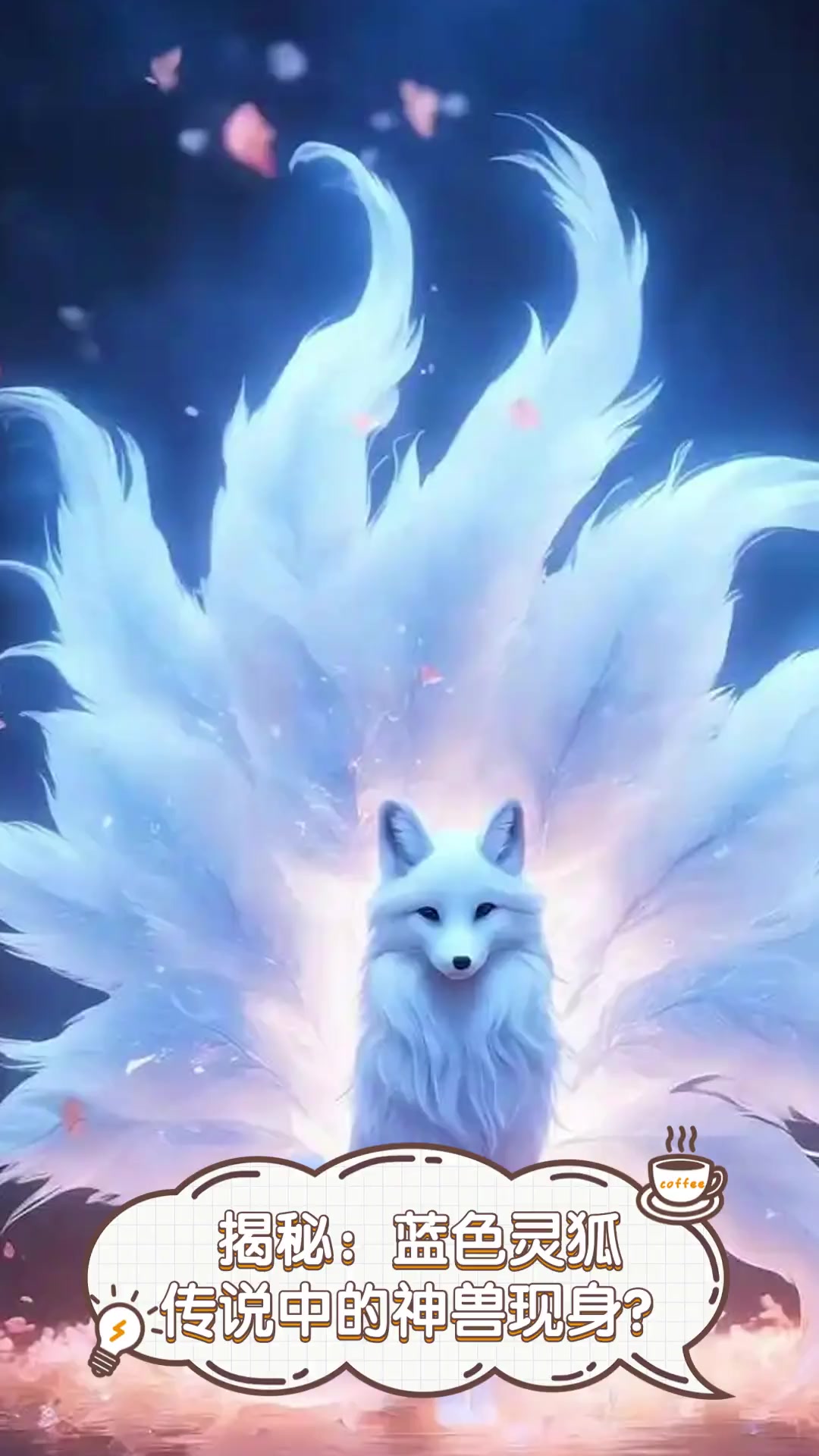 揭秘:蓝色灵狐,传说中的神兽现身?
