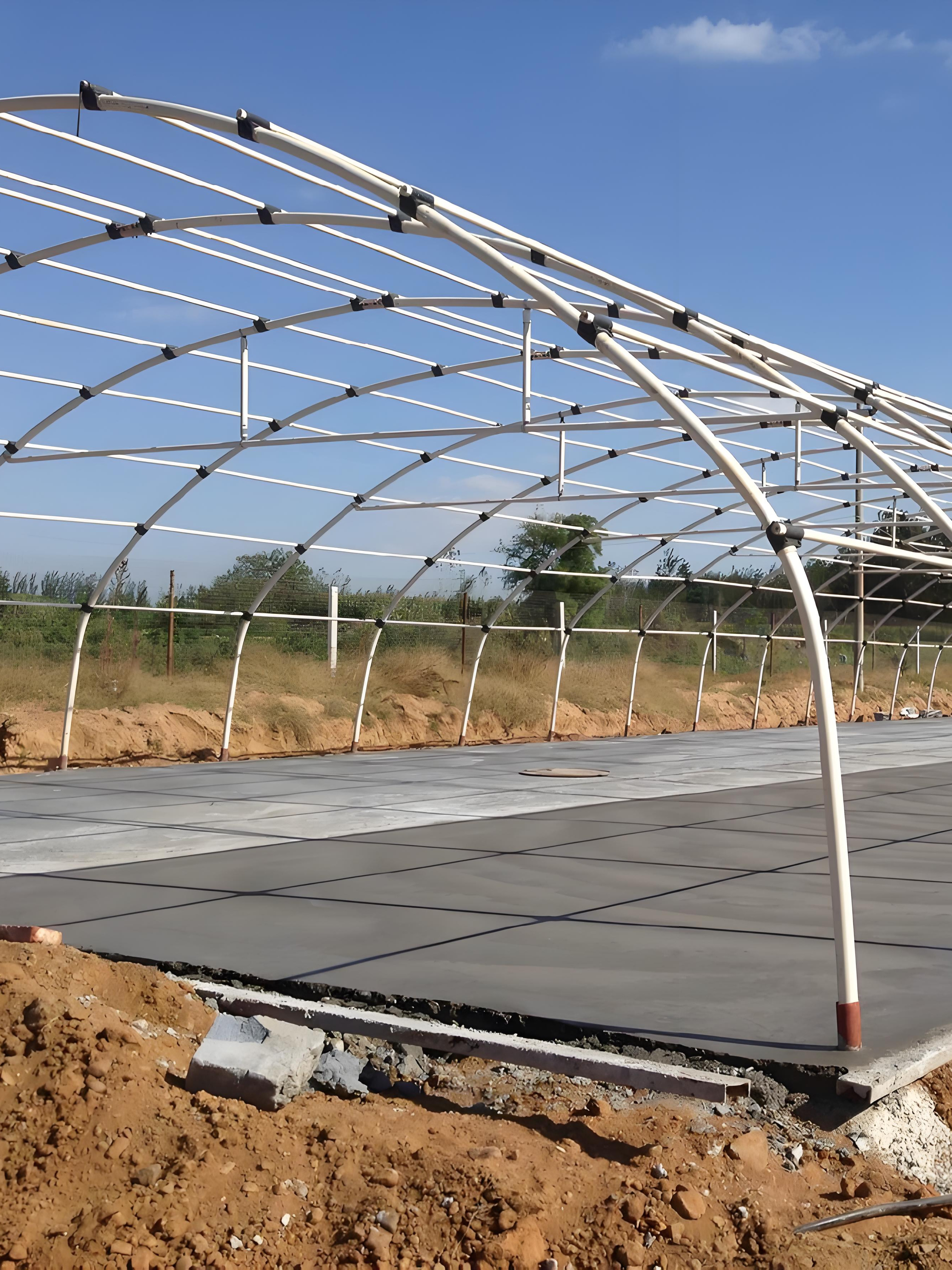 连栋温室上立柱托架