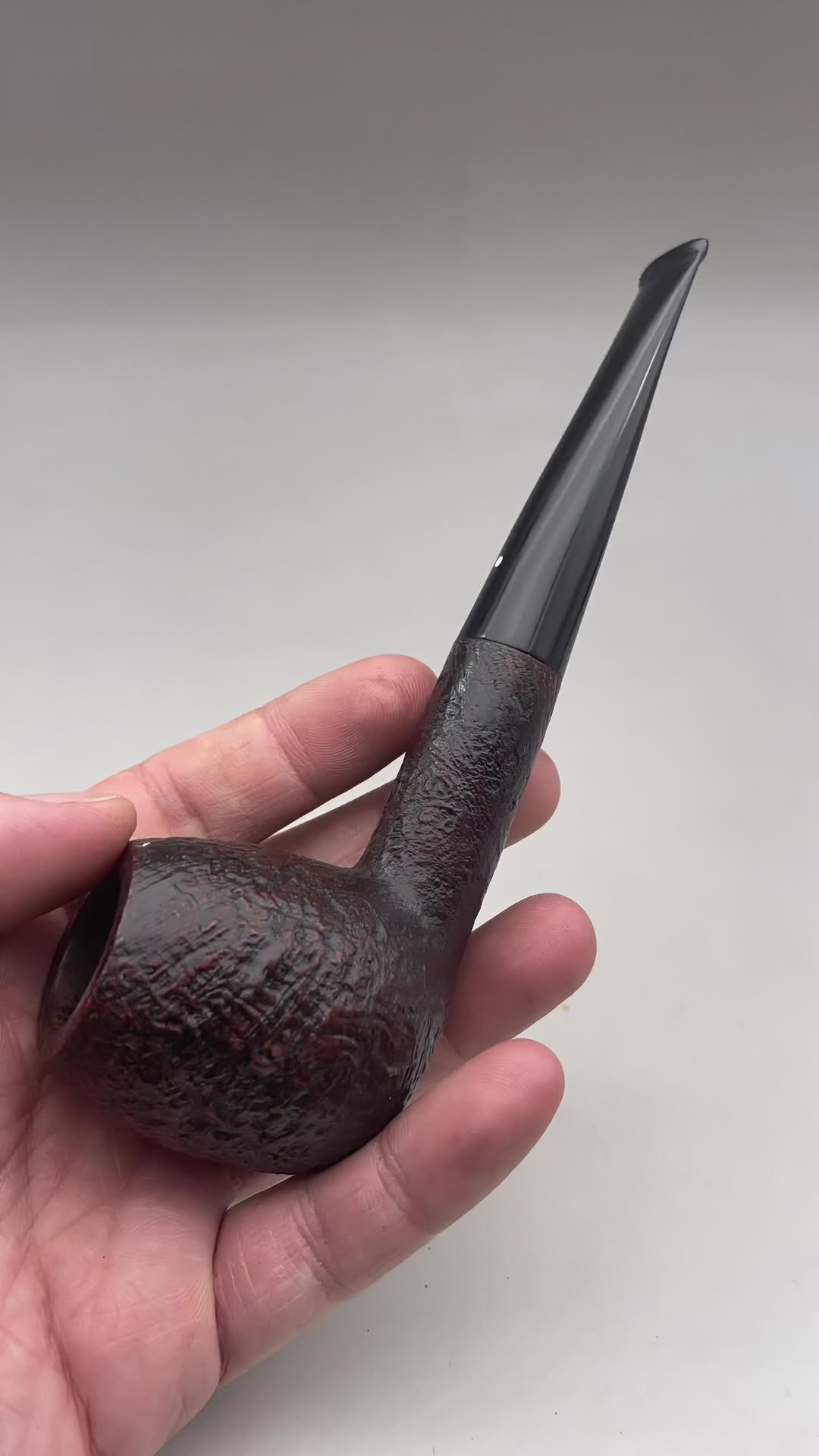 二手石楠木英国dunhill品牌shell系列1973年oda806大苹果 石楠木烟斗