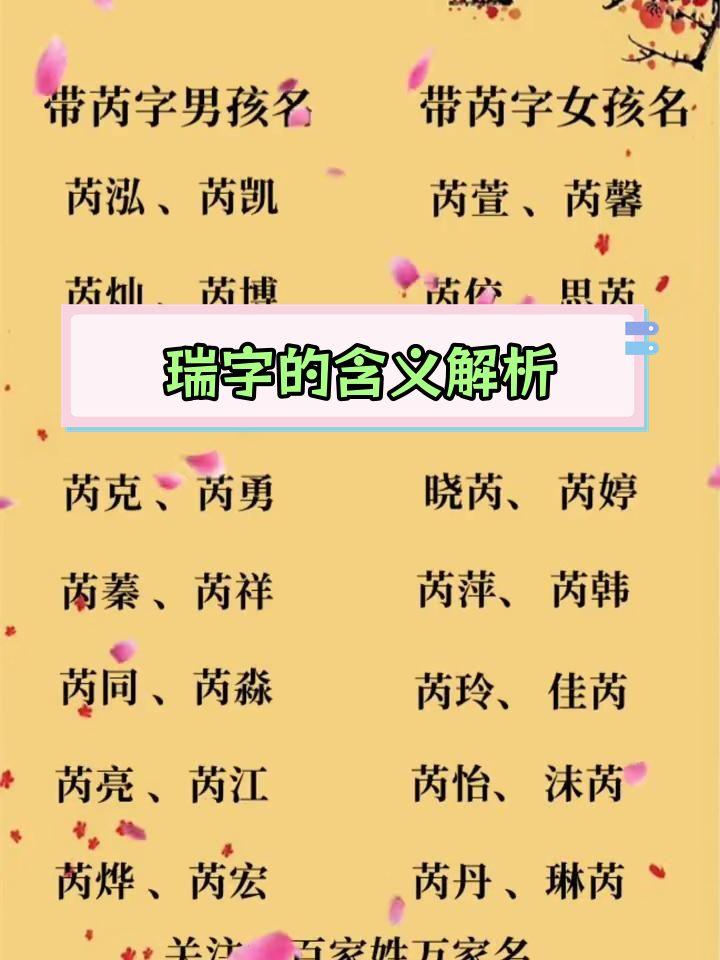 瑞字最旺的三种属相