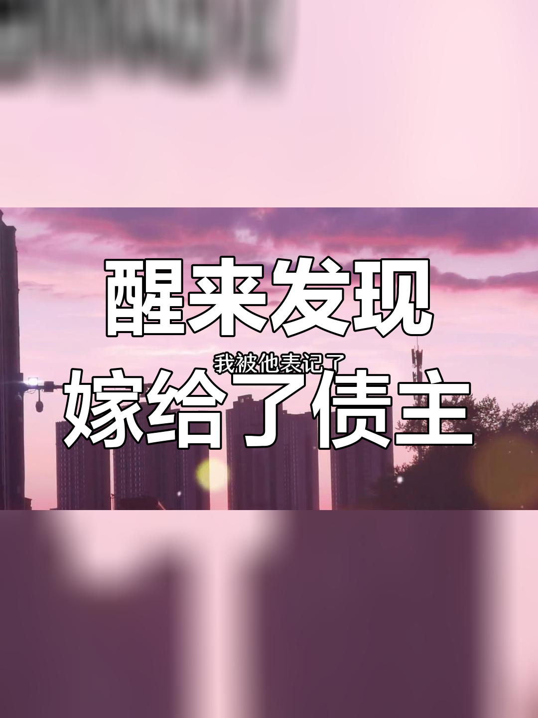 酒后我和债主结婚了