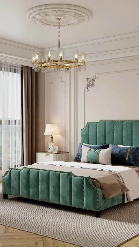 美式风格主卧室