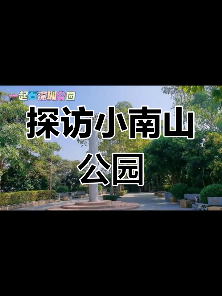 小南山公园:深圳南头半岛的隐秘宝藏,登山观景两不误
