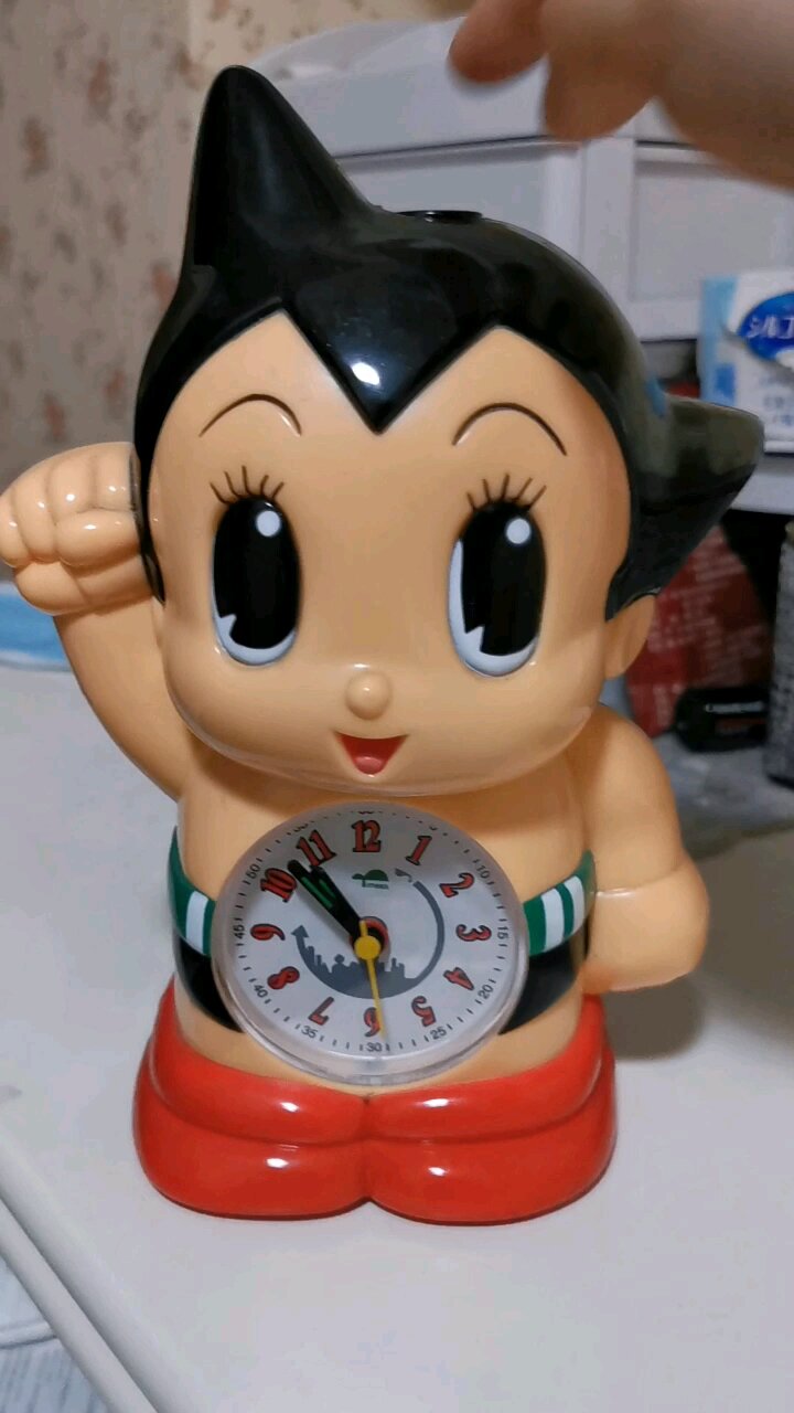 童年回忆懒虫起床闹钟,6年前买的