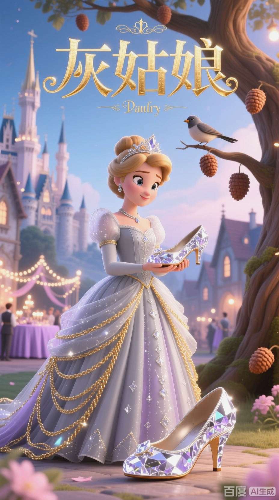 灰姑娘的梦幻睡前故事