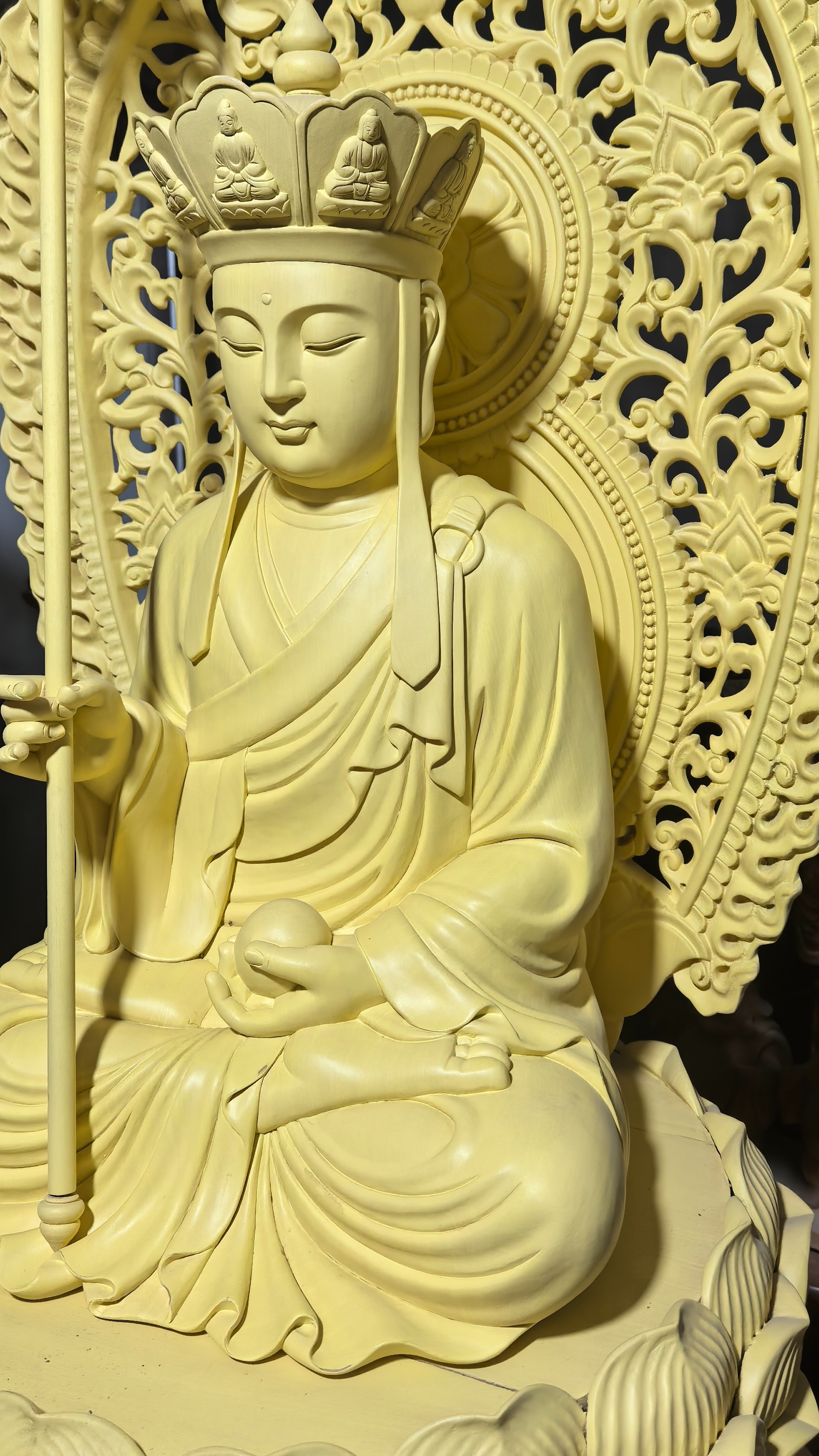 佛像厂家生产寺庙大型地藏王菩萨像