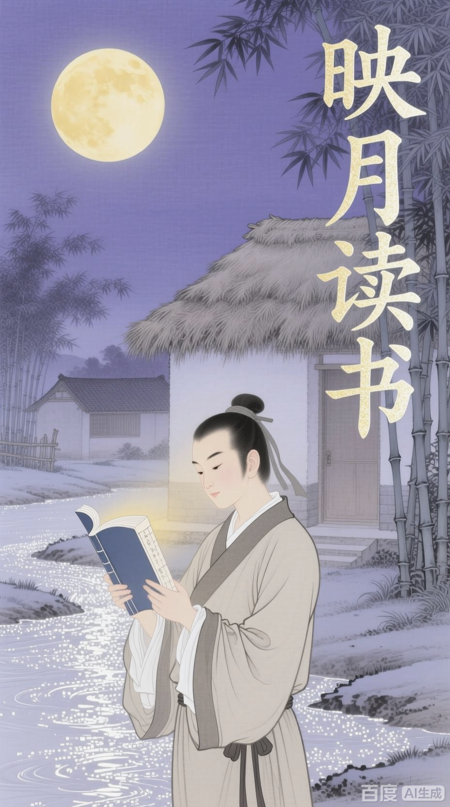 映月读书,静享时光