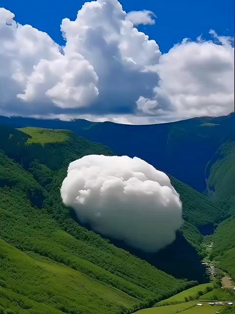 这个视角的天空真的太绝了 蓝天白云晴空万里 视觉盛宴 治愈系风景