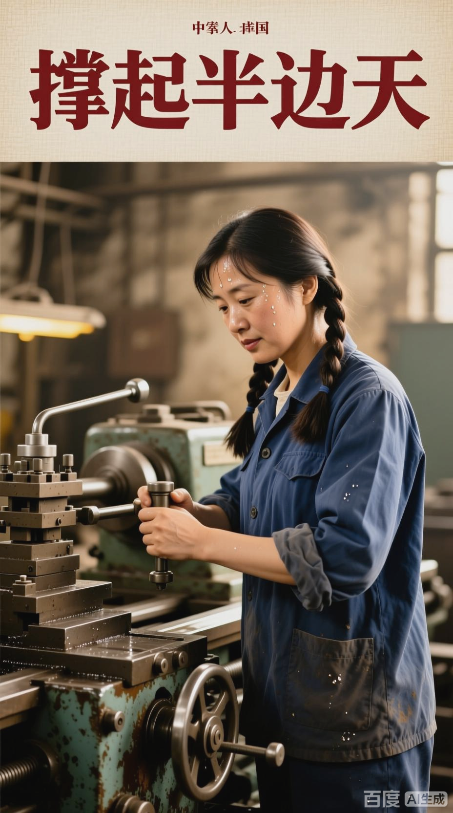 六七十年代中国工厂女工风采
