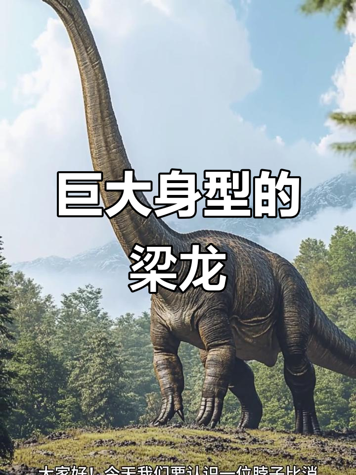 梁龙:脖子比云梯还长,侏罗纪的温柔巨物