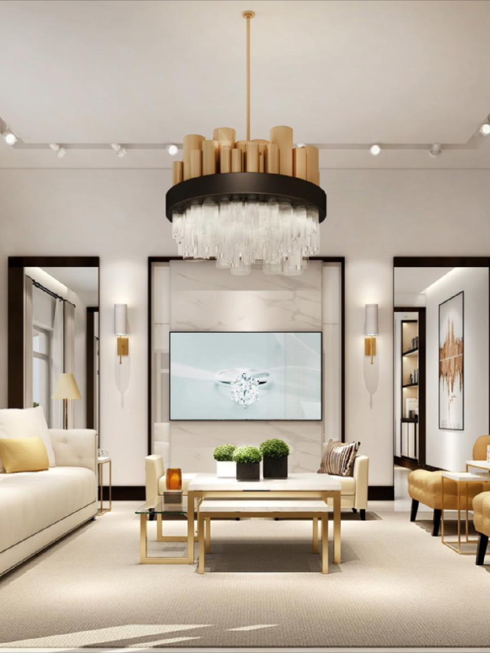 450平别墅项目装修现代简约风格设计案例展示 别墅设计 别墅装修 现代