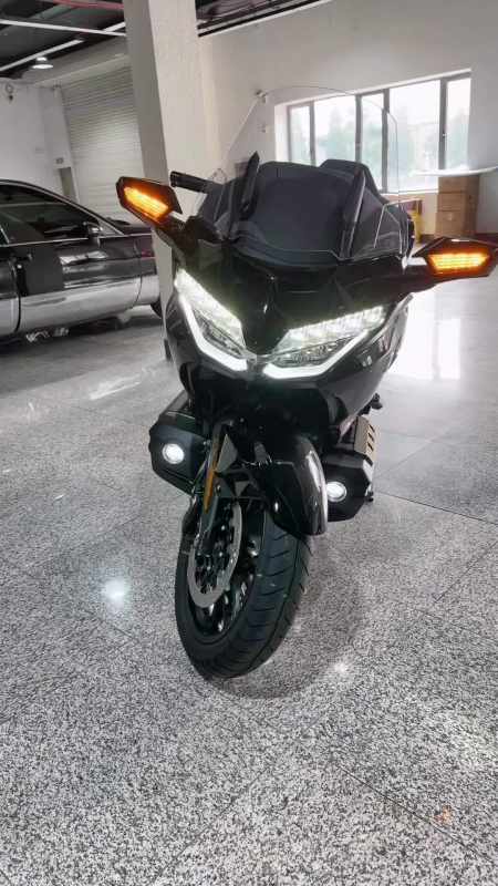 黑武士重出江湖本田金翼气囊版本田金翼天津港平行进口汽车摩托车平行