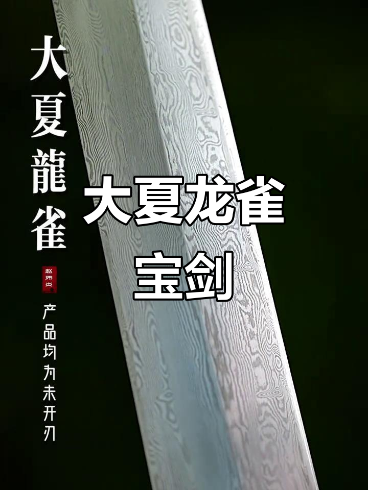 传承大夏龙雀宝剑,刀光如梦的收藏品