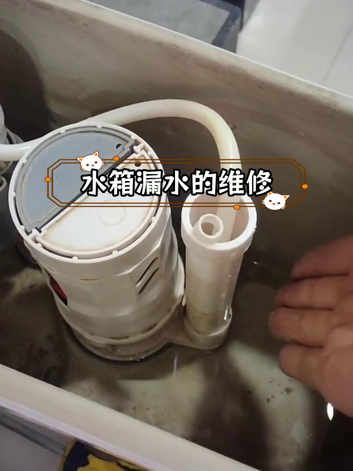 马桶水箱水满漏水图解图片