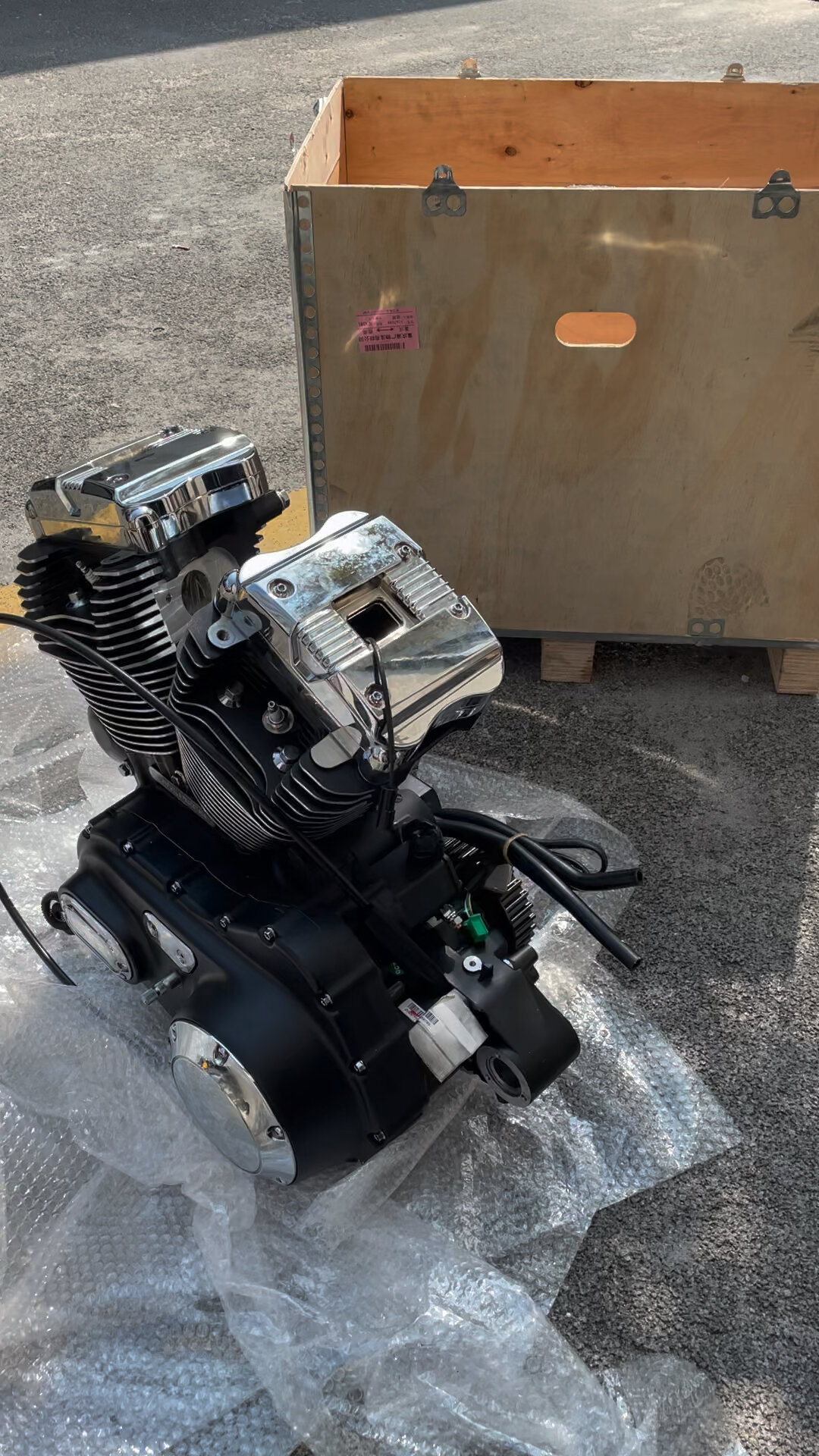 鑫源发动机到货