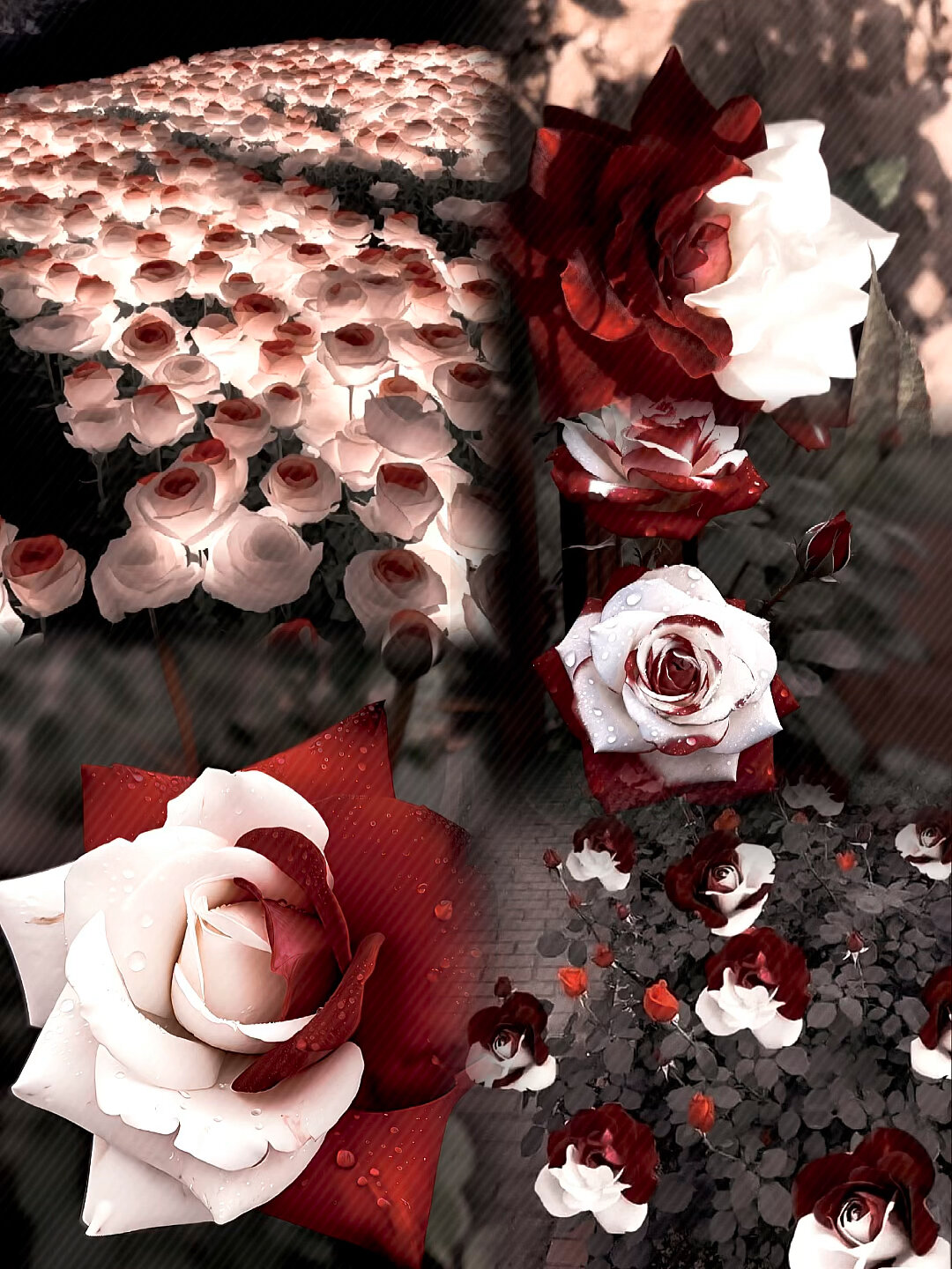 "双生花"也叫"双生玫瑰"