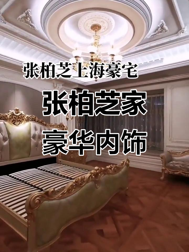 上海张柏芝豪宅内景曝光,奢华装修令人惊叹