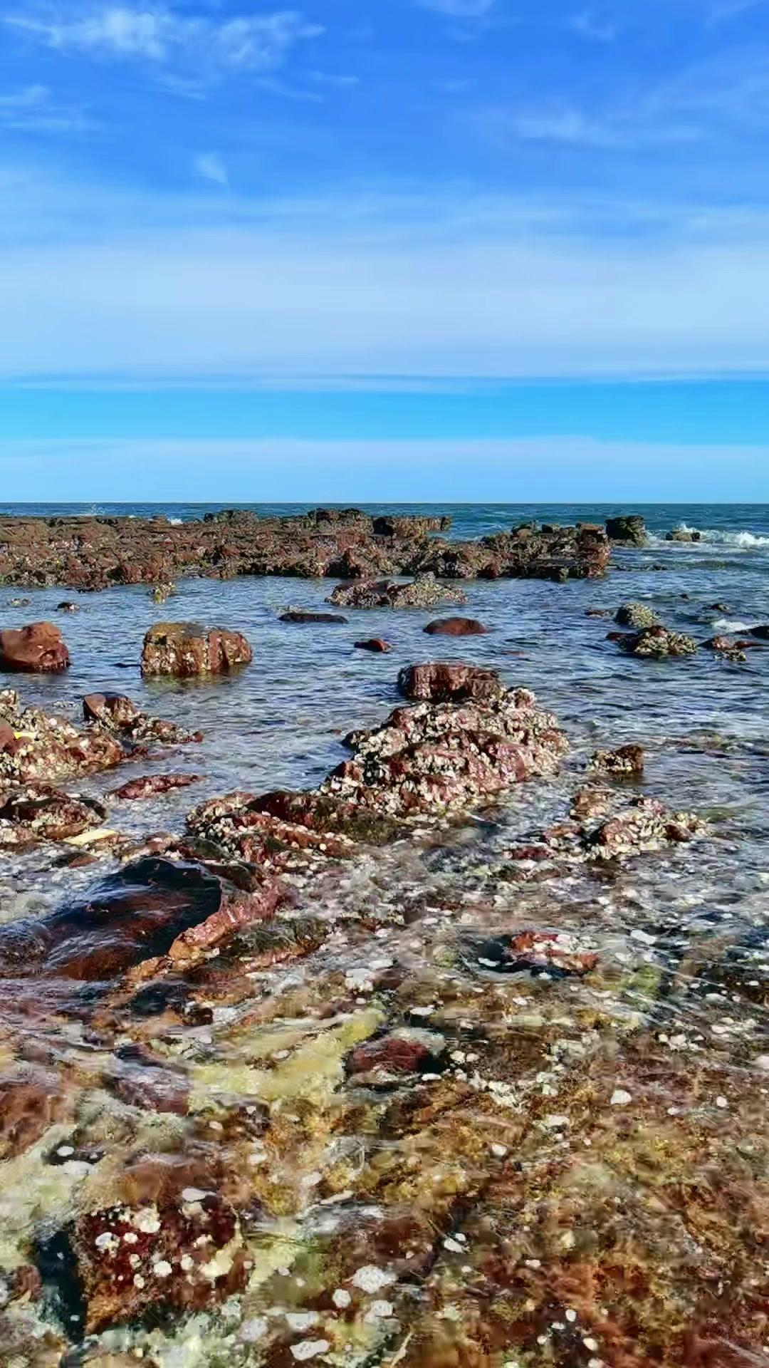 防城港 夏日海边 治愈系风景 防城港的海,你喜欢吗.