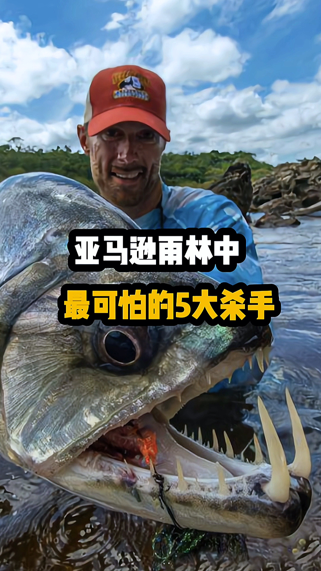 科普探索记 科普红人打造计划 亚马逊热带雨林食人鱼-度小视