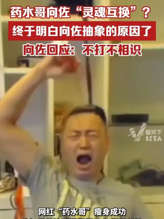 药水哥向佐"灵魂互换"?