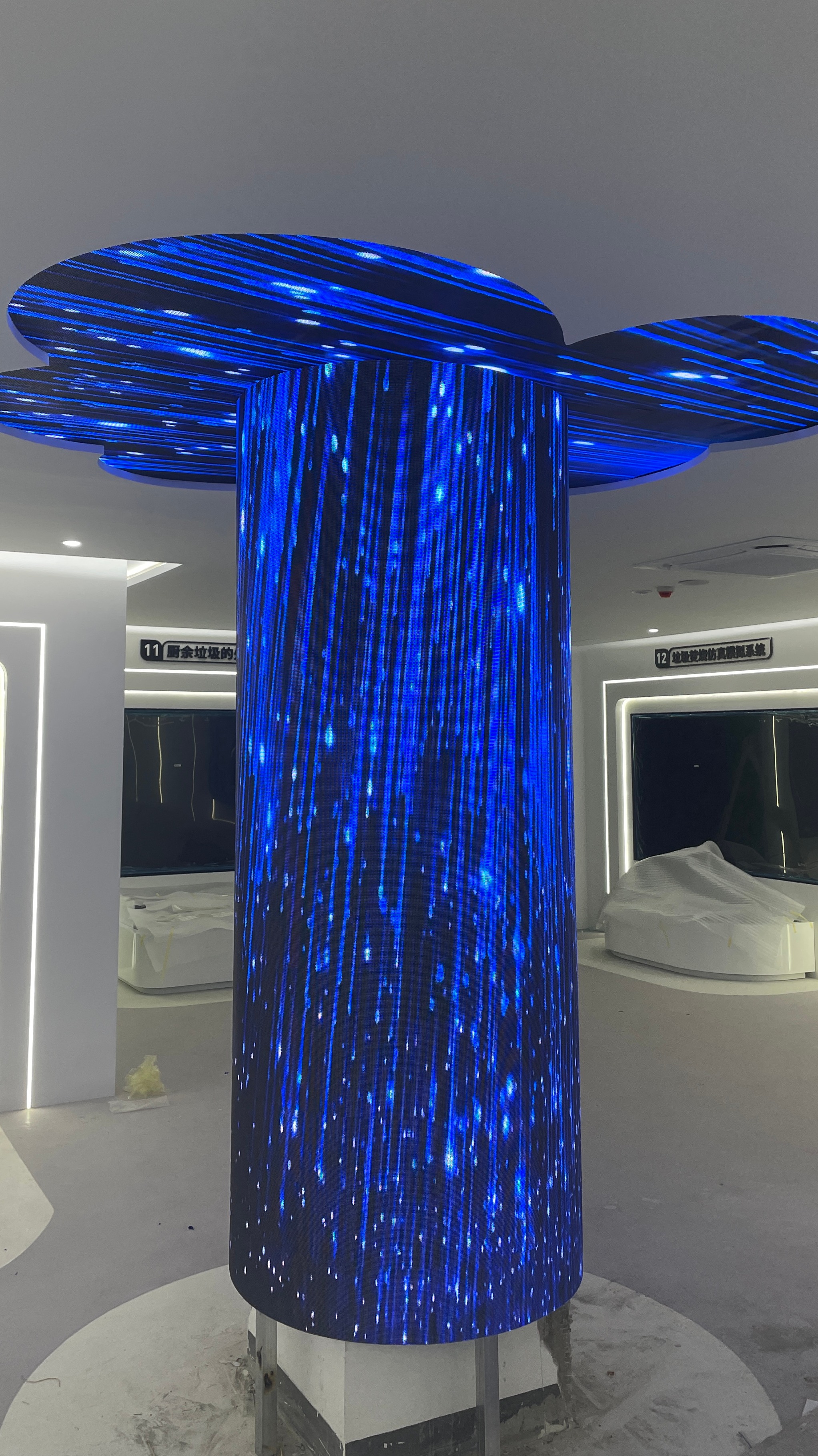 展厅led造型显示屏