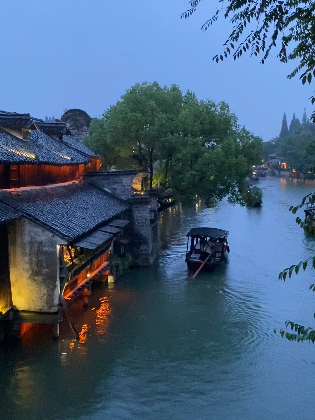 江南烟雨图 美景图片