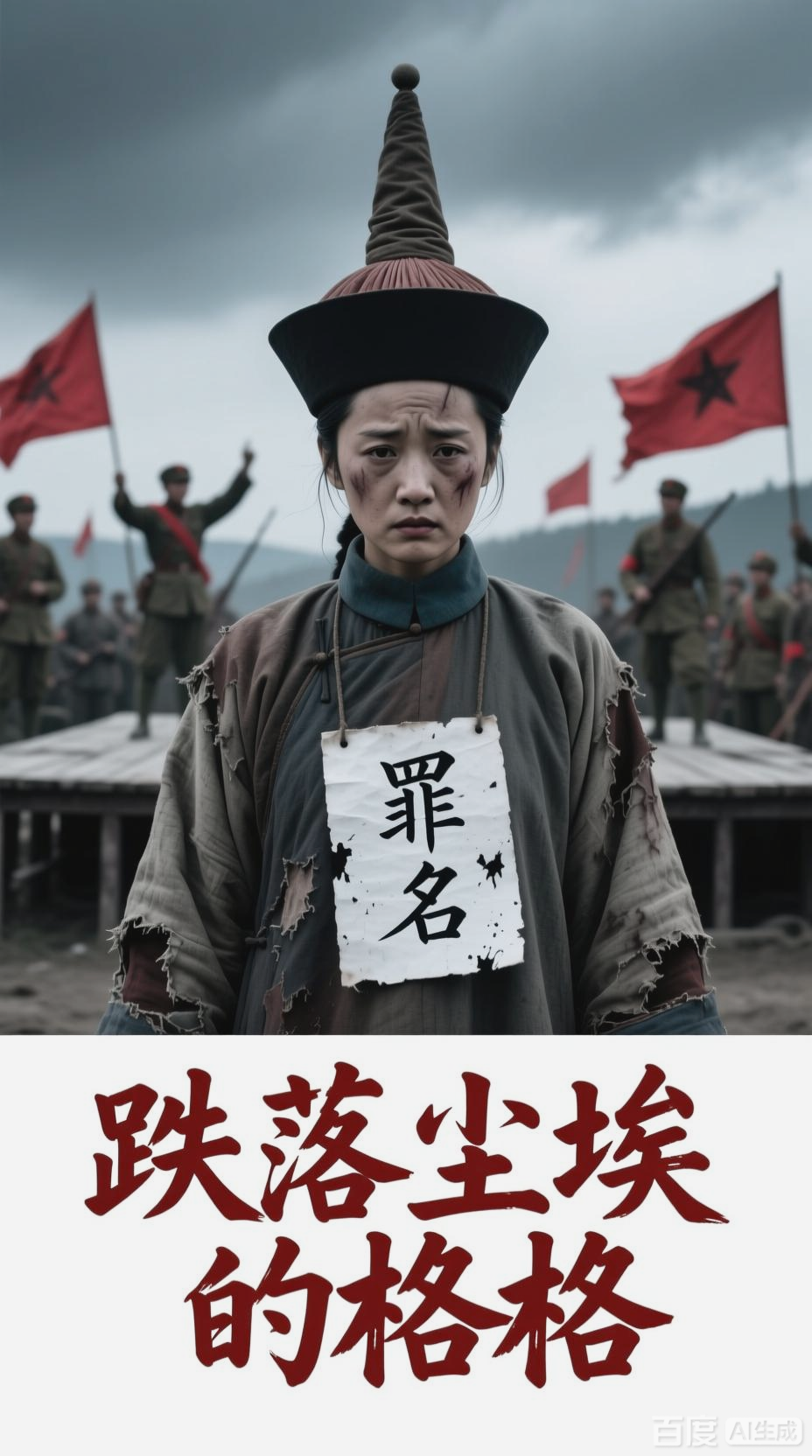 满清格格德宁的批斗场景