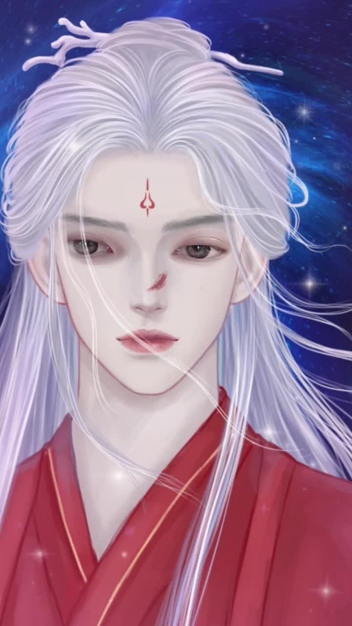 这是一个男生该有的眼睛嘛 帝君的凝眸 古风-度小视